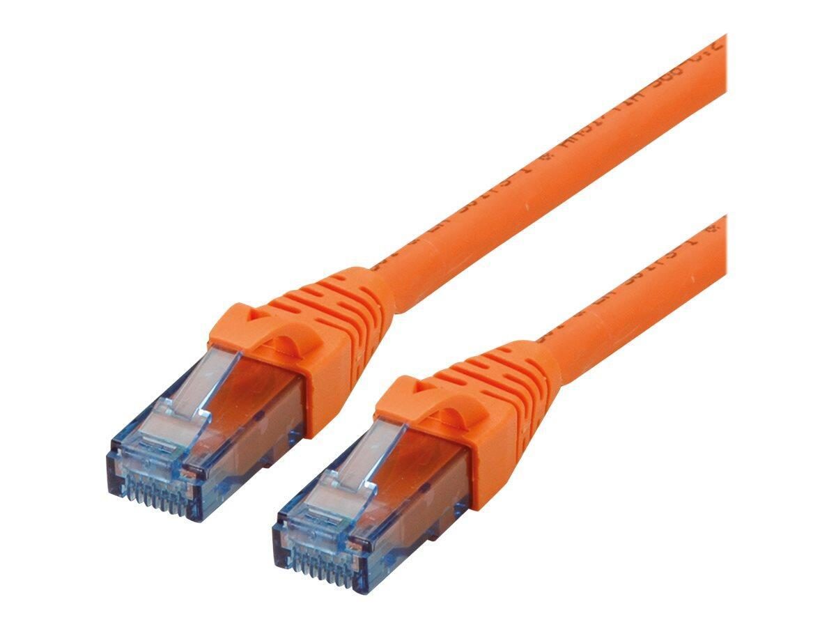 7611990139101 - Roline Patch-Kabel RJ-45 (M) zu RJ-45 (M) 2 m UTP CAT 6a orange (21152772)