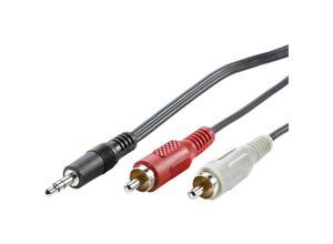 7611990146222 - 11994341 Klinke Audio Anschlusskabel [1x Klinkenstecker 35 mm - 2x Cinch-Stecker] 150 m Sc - Value