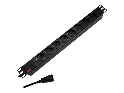 7611990146840 - Roline - Steckdosenleiste (Rack - einbaufähig) - 250 V - 2300 Watt - Eingabe Eingang IEC 60320 C14 7611990146840 - Roline - Steckdosenleiste (Rack - einbaufähig) - 250 V - 2300 Watt - Eingabe Eingang IEC 60320 C14