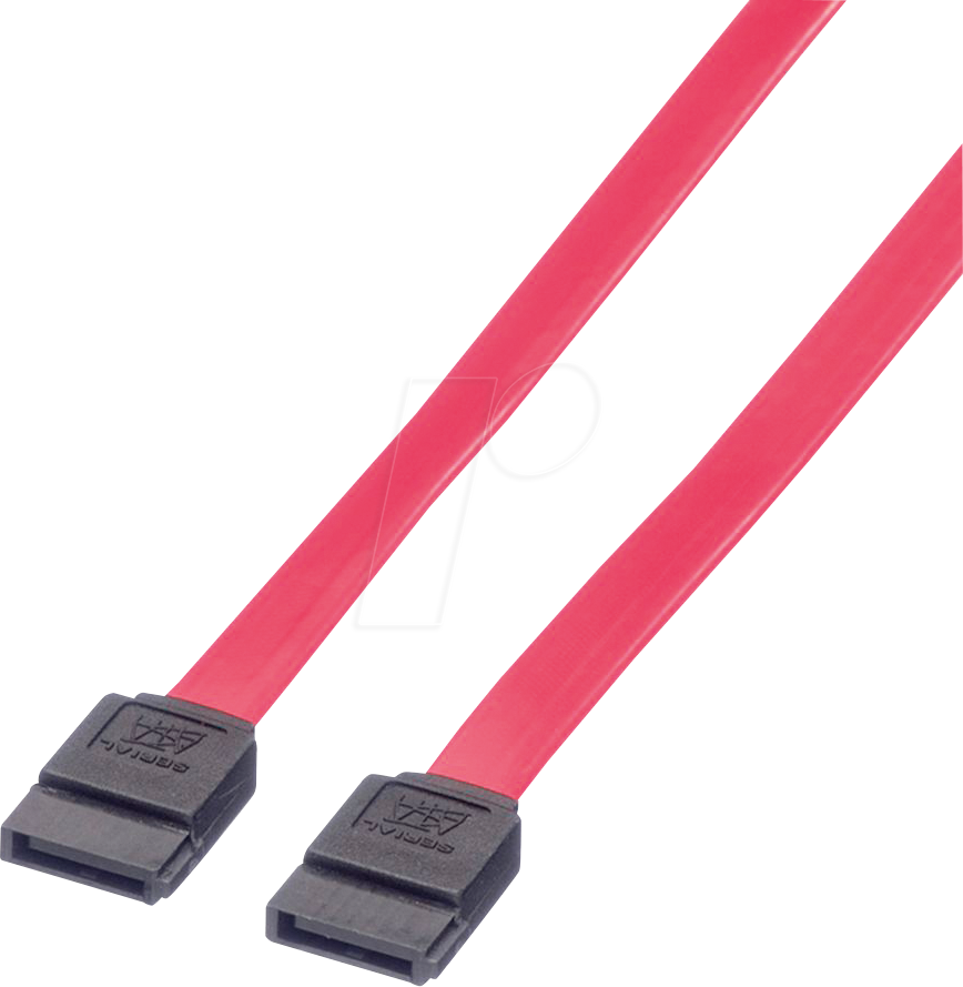 7611990148806 - 11991555 - Kabel SATA 3 Gb s Bu > SATA Bu 50 cm rot