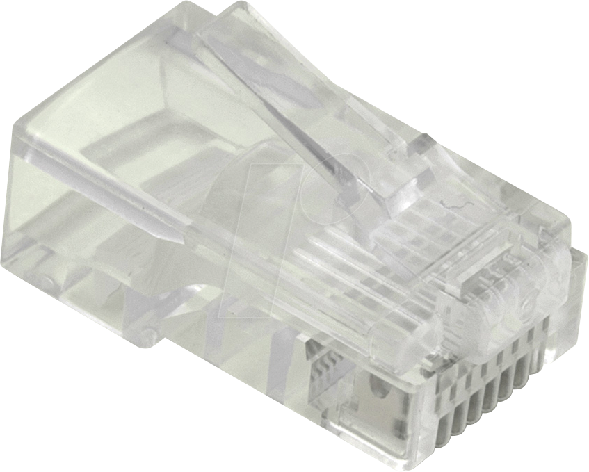 7611990151202 - 21993060 - Modularstecker RJ45 Cat5e ungeschirmt 10 Stück