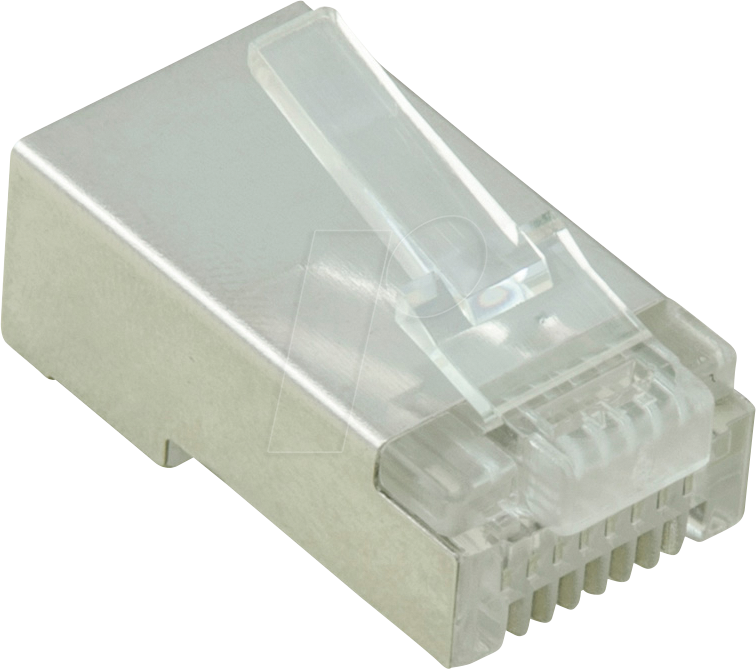 7611990151301 - 21993061 - Modularstecker RJ45 Cat5e geschirmt 10 Stück