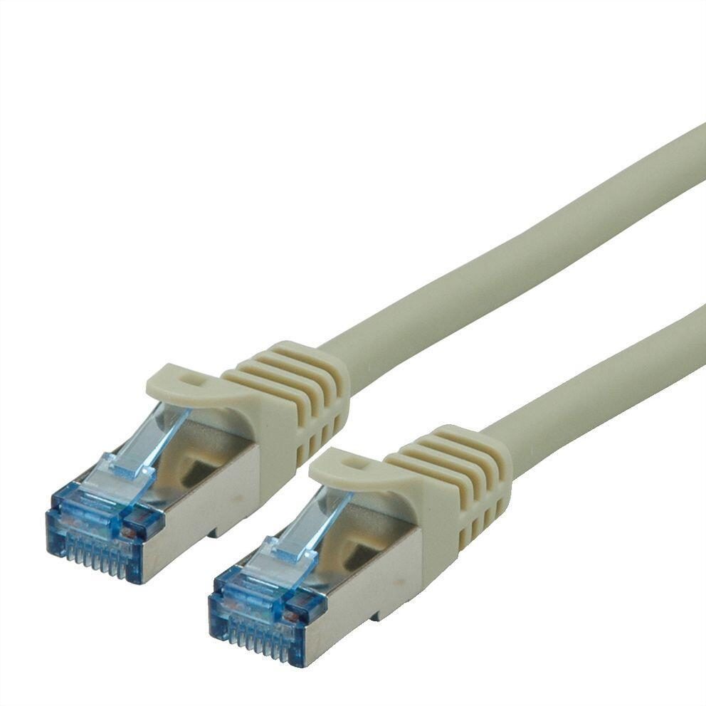 7611990152940 - Roline Patch-Kabel RJ-45 (M) zu RJ-45 (M) 3 m SFTP CAT 6a grau (21152803)