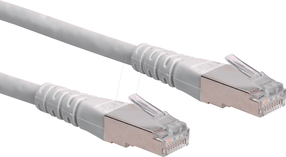 7611990155767 - Roline - Patch-Kabel - RJ-45 (M) zu RJ-45 (M) - 5 m - SFTP PiMF - CAT 6