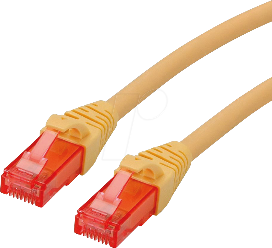 7611990167883 - 21152521 - Patchkabel Cat6 UTP LSOH gelb 1 m