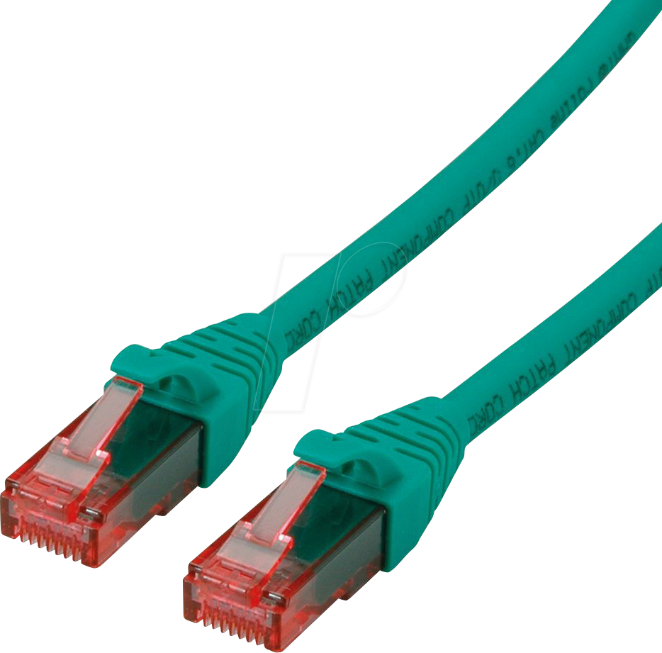 7611990168422 - 21152531 - Patchkabel Cat6 UTP LSOH grün 1 m