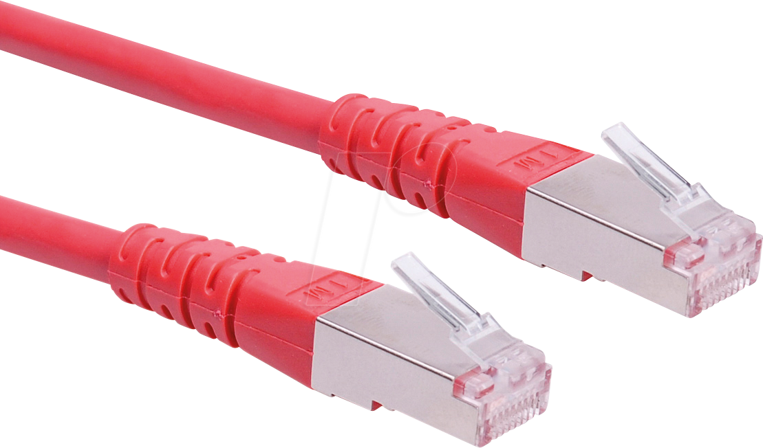 7611990171644 - Roline 21151381 RJ45 Netzwerkkabel Patchkabel CAT 6 S FTP 1000 m Rot (klar) doppelt geschirmt 1 St