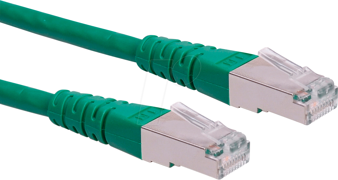 7611990171668 - Roline 21151383 RJ45 Netzwerkkabel Patchkabel CAT 6 S FTP 1000 m Grün doppelt geschirmt 1 St