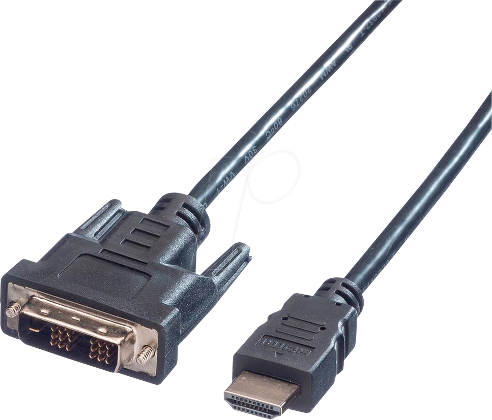 7611990172481 - 11995532 - Kabel HDMI-St  DVI-D 18 +1 St 1080p 60 Hz 30 m