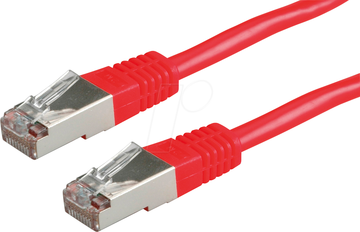 7611990177387 - 21991321 - Patchkabel Cat6 S FTP PIMF rot 05m