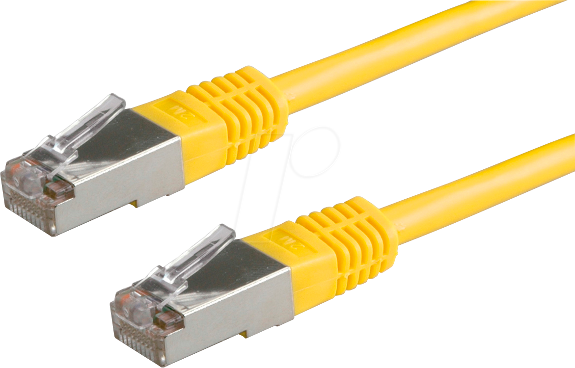 7611990177394 - 21991322 - Patchkabel Cat6 S FTP PIMF gelb 05 m