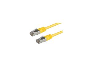 7611990177448 - 21991332 - Patchkabel Cat6 S FTP PIMF gelb 1m