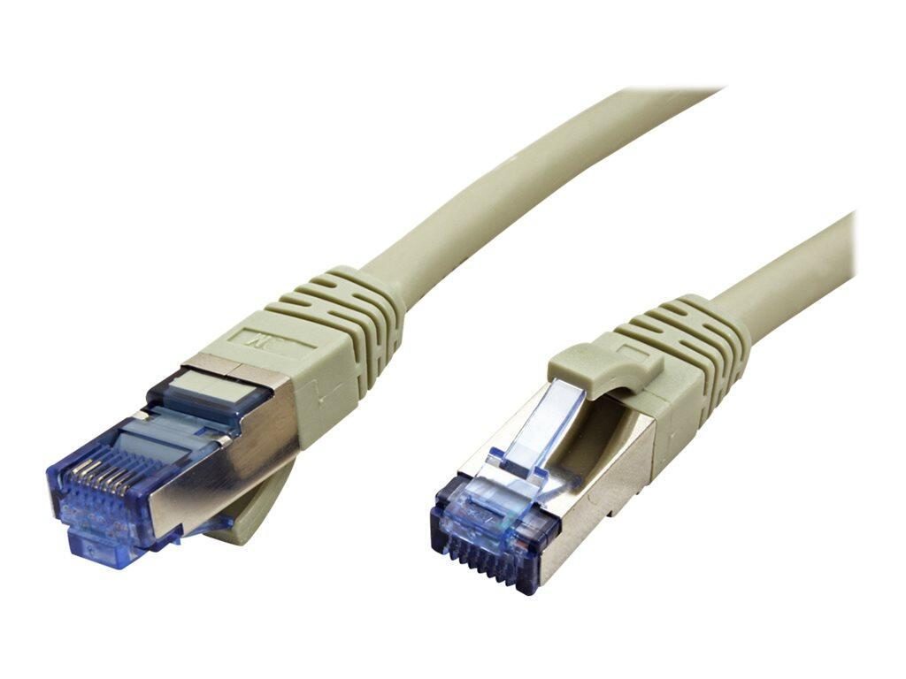 7611990197965 - - Patch-Kabel - RJ-45 (M) bis RJ-45 (M) - 1 m - SFTP CAT6A   KAT6A grau