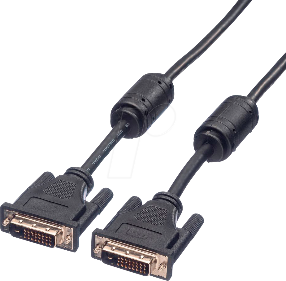 7611990198108 - 11045521 - DVI Monitor Kabel DVI 24+1 Stecker Dual Link 1 m