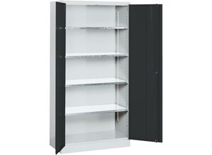 7612206136303 - Kraftwerk - Flügeltürschrank 950x1900x500 mm 4 Fachböden 7612206136303 - Kraftwerk - Flügeltürschrank 950x1900x500 mm 4 Fachböden