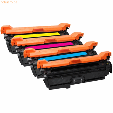 7612735021408 - Toner kompatibel mit HP 4-farbig LaserJet CP3525 CMYK Multip