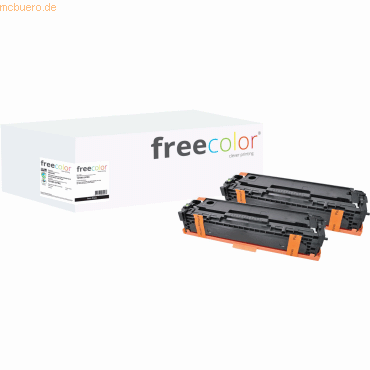 7612735079577 - Toner HP 125A black CB540AD Doppelpack kompatibel 1215K-2-FRC