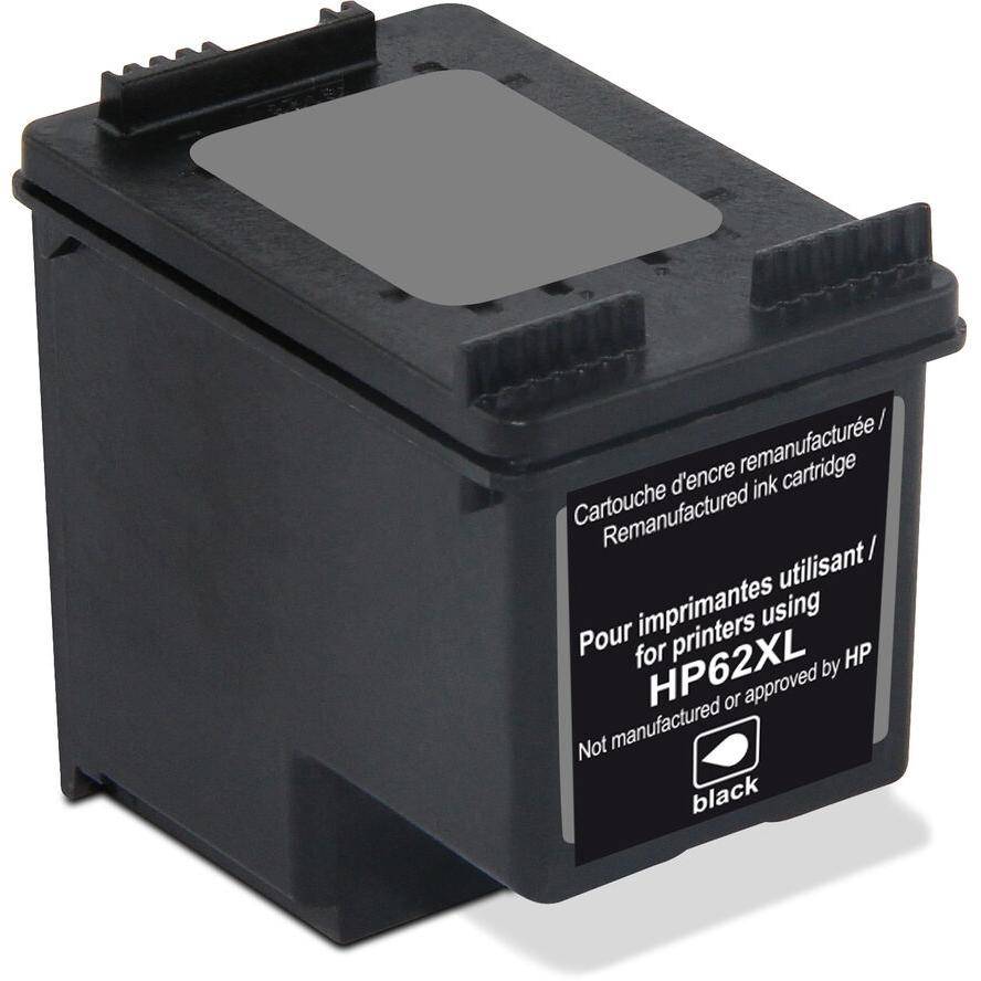 7612735163962 - Patrone HP 62XL black remanufactured