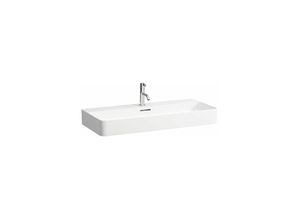 7612738934521 - Laufen VAL Möbel-Waschtisch 3 Hahnlöcher mit Überlauf 950x420 weiß H810287 Farbe weiss matt - H8102877571081