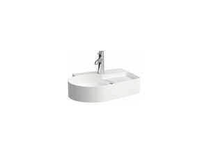 7612738940713 - Laufen - val Waschtisch 1 Hahnloch mit Überlauf 530x400 weiß semi-trockener Bereich rechts H815288 Farbe Weiß - H8152880001061 7612738940713 - Laufen - val Waschtisch 1 Hahnloch mit Überlauf 530x400 weiß semi-trockener Bereich rechts H815288 Farbe Weiß - H8152880001061