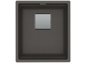 7612986396300 - Kubus 2 - Fragranitspüle kng 110-37 37x42 cm Schiefer grau 1250713982 - Franke