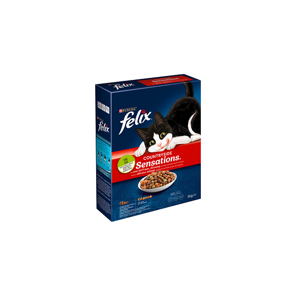 7613032728748 - Katzen-Trockenfutter Countryside Sensations mit Rind Huhn und Gemüse 7613032728748 felix