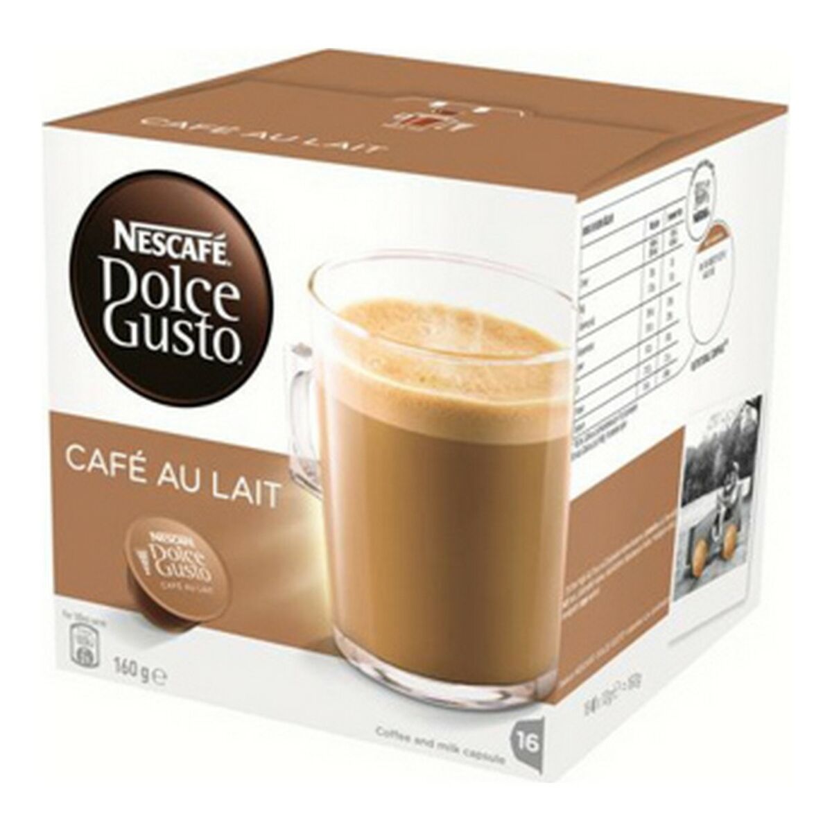 7613033174674 - Kaffeekapseln Au Lait (16 uds) 7613033174674 - Kaffeekapseln Au Lait (16 uds)