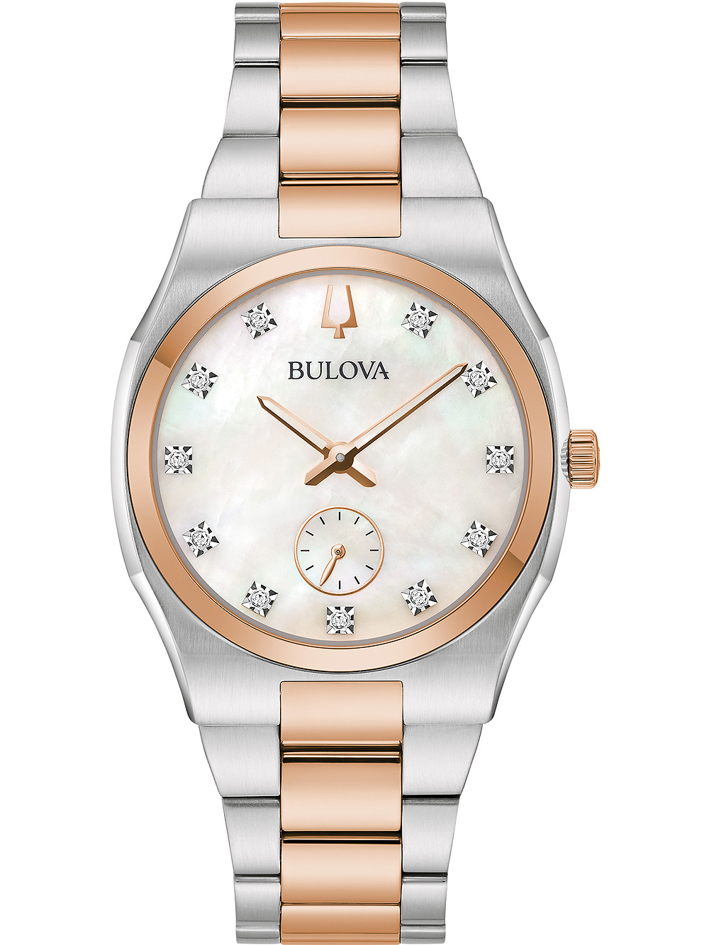 7613077594445 - BULOVA Damen Armbanduhr 98P221 weiß OS