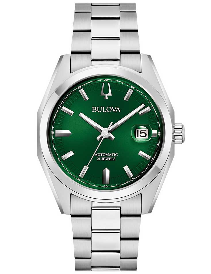 7613077597545 - Automatikuhr BULOVA 96B429 Armbanduhren silberfarben Herren Automatikuhren Armbanduhr Herrenuhr