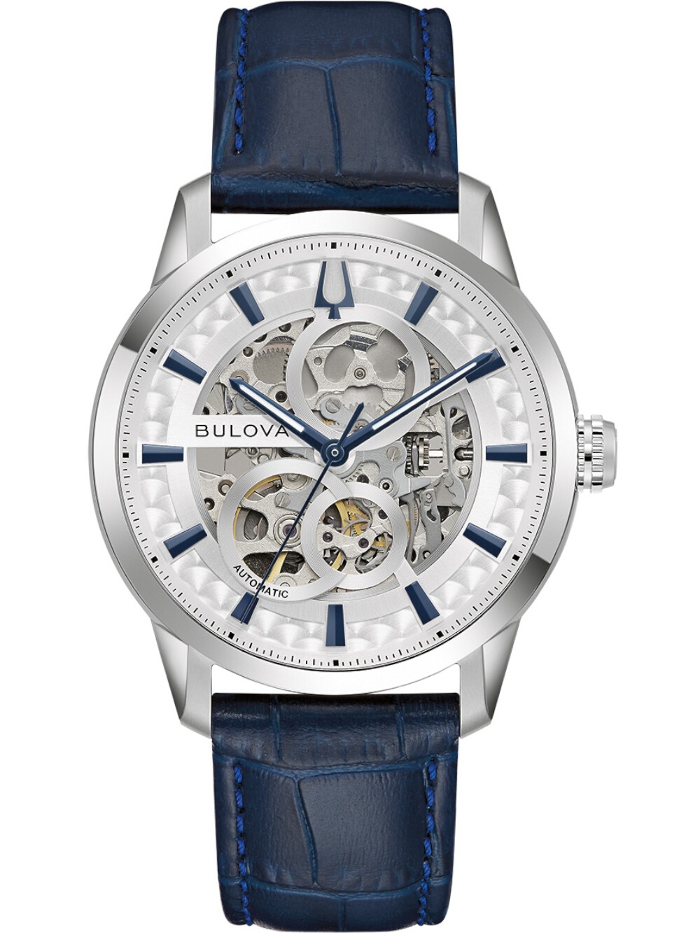 7613077605264 - 96A330 Herrenuhr Klassik Automatik 40mm 3ATM