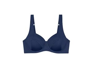 7613108153238 - - Minimizer-Bikinioberteil - Dark blue 44E - Summer Mix & Match - Bademode für Frauen