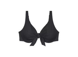 7613108176855 - - Bikini Top mit Bügel - Black 38B - Summer Glow - Bademode für Frauen