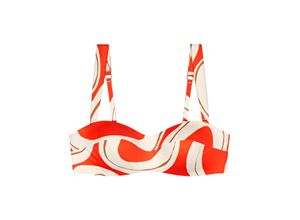 7613108192671 - - Bikini Top gefüttert mit abnehmbaren Trägern - Orange 36B - Summer Allure - Bademode für Frauen