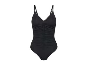 7613108194002 - - Badeanzug mit gefütterten Cups - Black 38B - Summer Glow - Bademode für Frauen