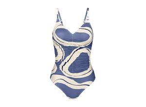 7613108196099 - - Badeanzug mit gefütterten Cups - Blue 38B - Summer Allure - Bademode für Frauen