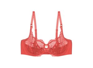 7613108216780 - - Bügel-BH - Orange 75G - Wild Peony Florale - Unterwäsche für Frauen