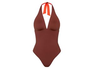 7613108224778 - - Badeanzug - Orange 01 - Free Smart - Bademode für Frauen