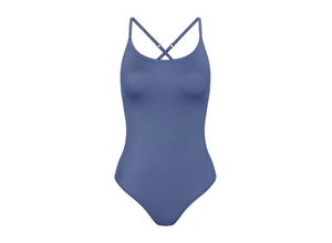 7613108278801 - - Badeanzug mit gefütterten Cups - Blue 42B - Summer Mix & Match - Bademode für Frauen