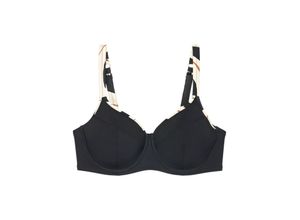 7613108288121 - - Bikini Top mit Bügel - Black 44D - Summer Allure - Bademode für Frauen