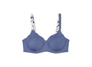 7613108288763 - - Minimizer-Bikinioberteil - Blue 38E - Summer Allure - Bademode für Frauen