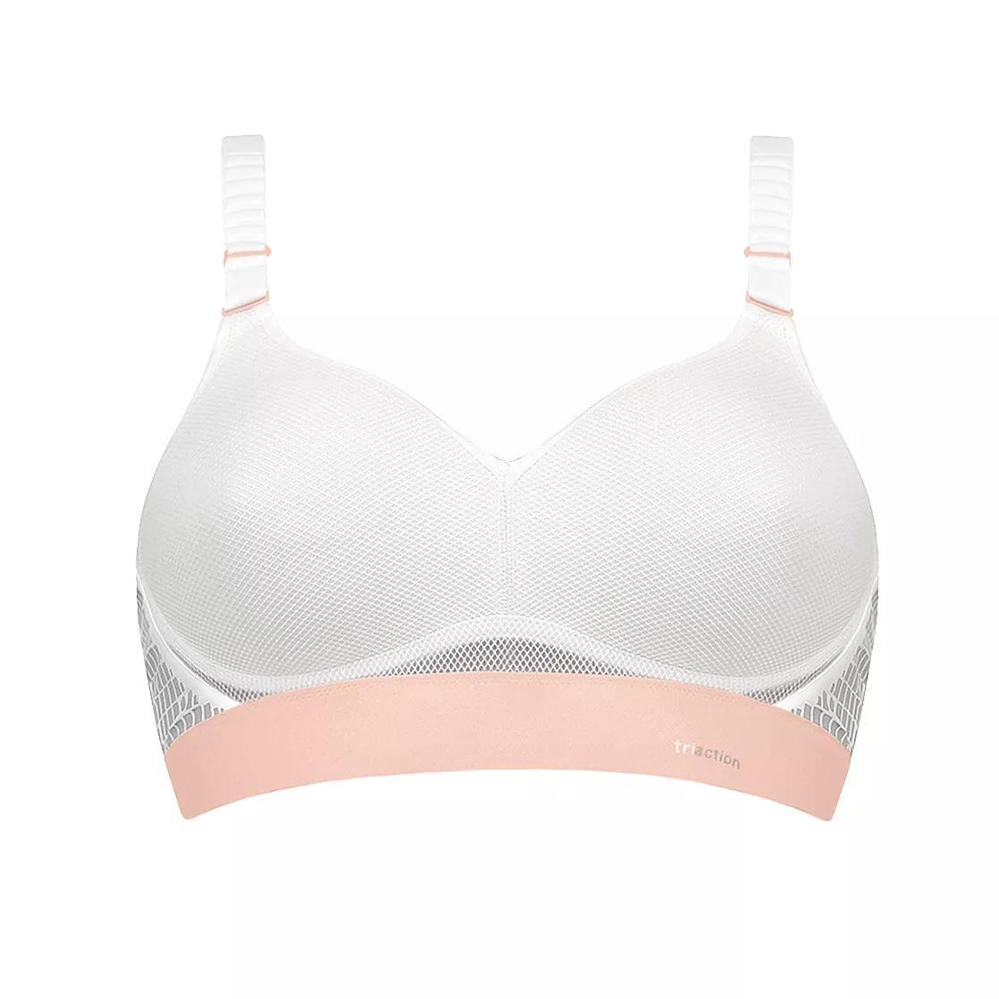 7613108297581 - - Sport BH mit Racerback - White 80E - Triaction Hybrid Lite - Unterwäsche für Frauen