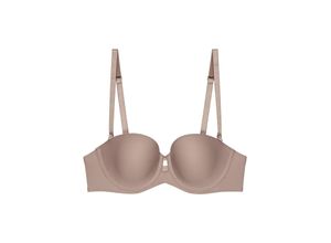 7613108411482 - - Gefütterter Bügel-BH mit abnehmbaren Trägern - Rose Brown 85A - Pure Micro - Unterwäsche für Frauen