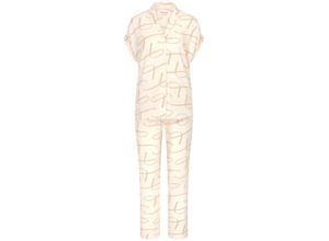 7613108422532 - - Pyjama-Set - Beige 0040 - Boyfriend Fit - Homewear für Frauen