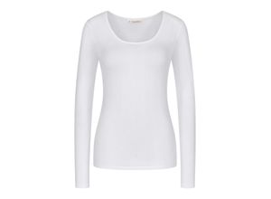 7613108508151 - - Top mit langen Aermeln - White 000S - Beauty Layers - Homewear für Frauen