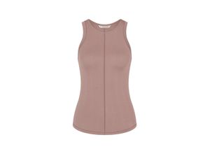 7613108508595 - - Kurzarm Top - Rose Brown 00XS - Beauty Layers - Homewear für Frauen