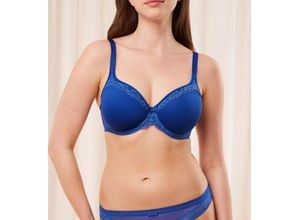 7613108604334 - - Gefütterter Bügel-BH - Blue 90C - O - Beauty Lily T - Unterwäsche für Frauen