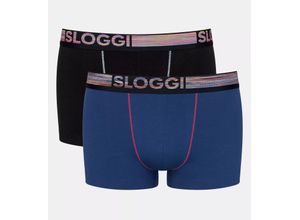 7613108651680 - sloggi - Herren Hipster - Multicolor 000S - sloggi Men Go Abc Natural - Unterwäsche für Männer