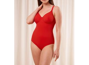 7613108804109 - - Badeanzug mit Bügeln - Red 38D - O - Summer Allure - Bademode für Frauen