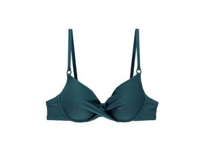 7613109086917 - - Bikini Top gefüttert - Dark blue 42C - Madras - Bademode für Frauen