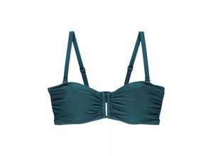 7613109086979 - - Bikini Top mit Bügel - Dark blue 44C - Madras - Bademode für Frauen